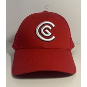 Cleveland Golf Hat‎ Red White Embroidery Strapback